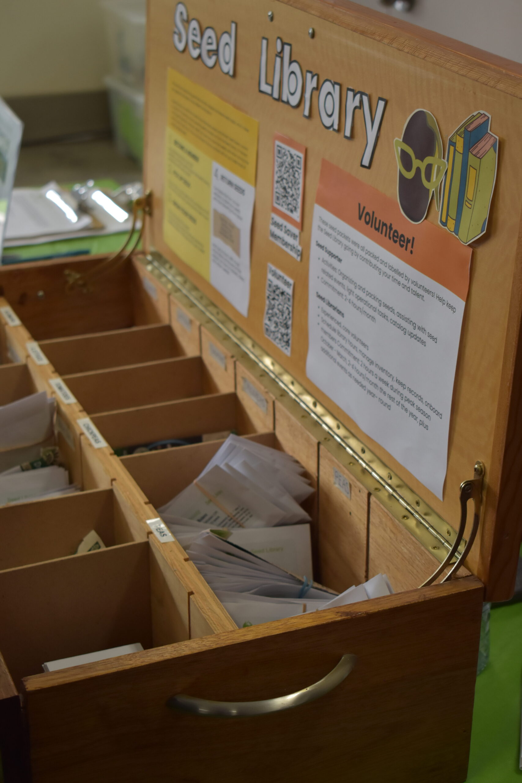 Urban Bounty's seed library collects local, high-quality seeds for growing and saving