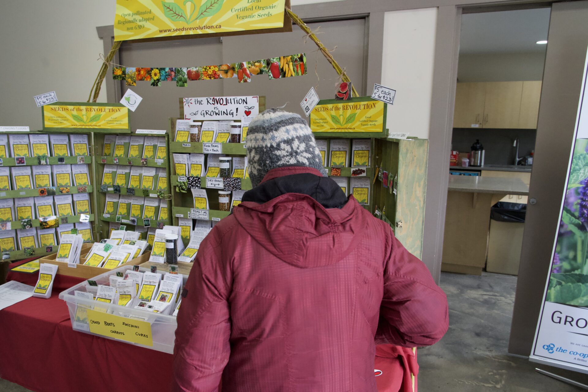 Seeds of the Revolution Vending at Seedy Saturday 2026